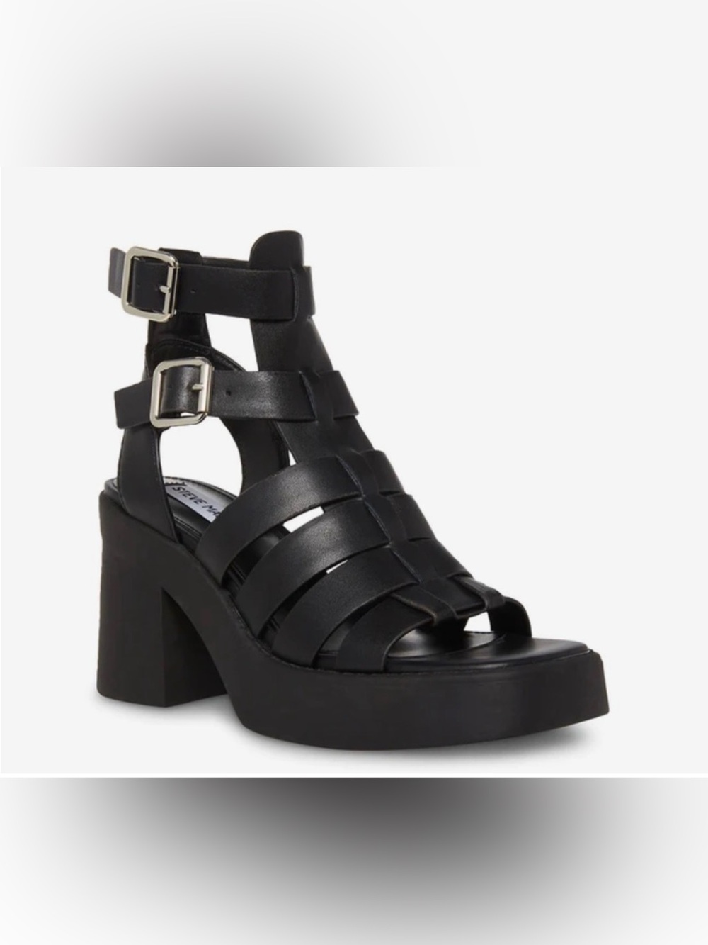 Steve Madden Cosmic Chuky Platform Gladiators Sz 11